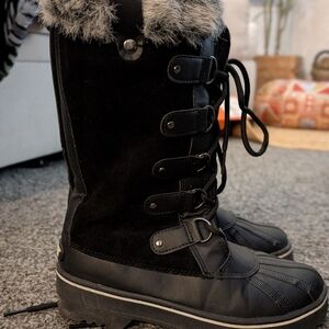 Women's Black Winter Boots